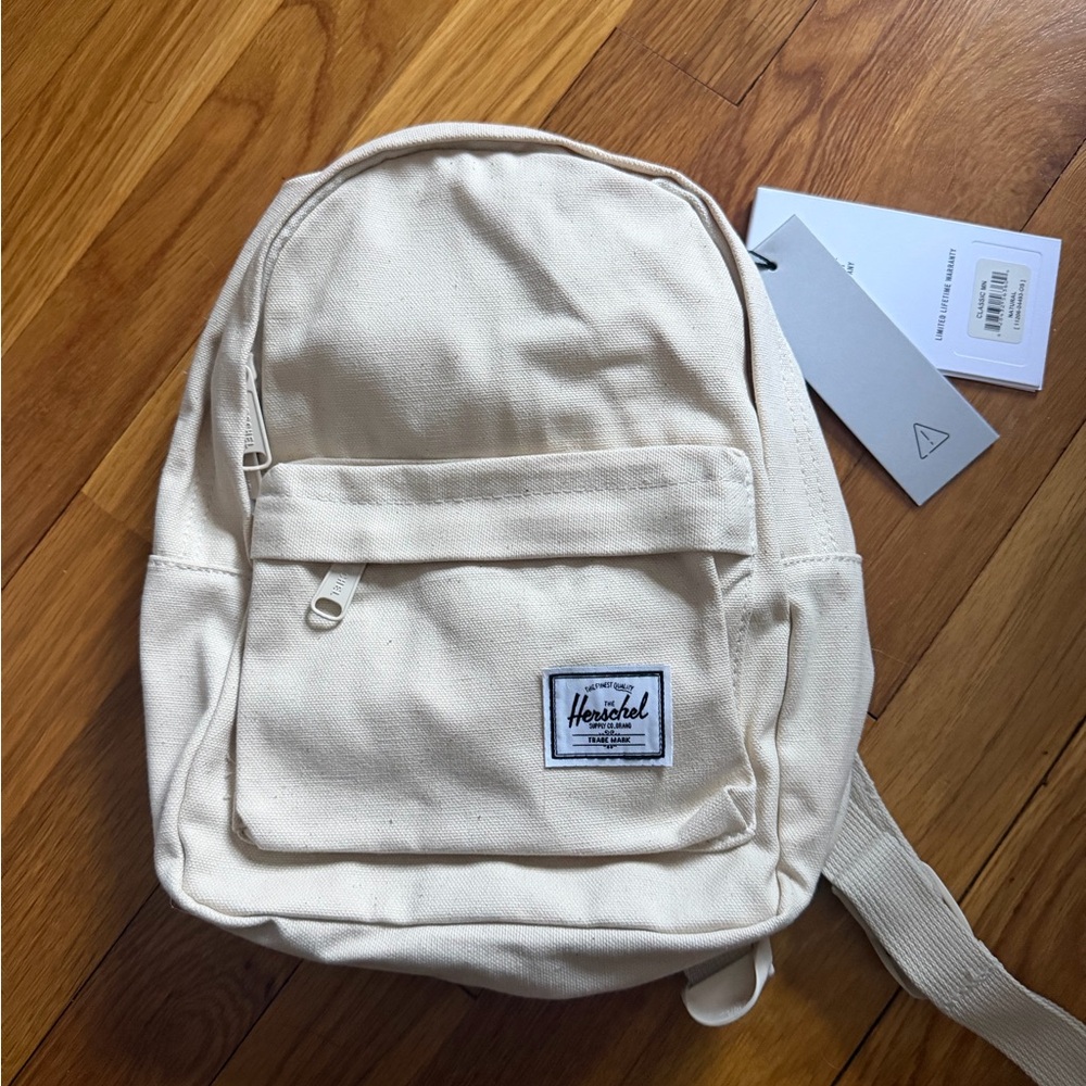 Herschel Supply Company Cream Tan Backpack Mini NWT